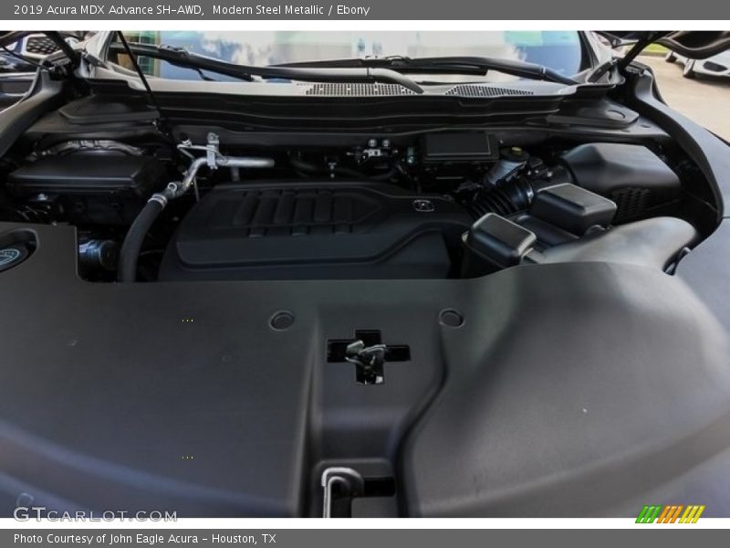 Modern Steel Metallic / Ebony 2019 Acura MDX Advance SH-AWD