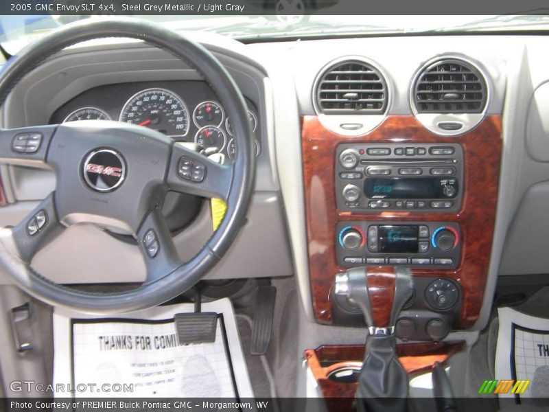 Steel Grey Metallic / Light Gray 2005 GMC Envoy SLT 4x4