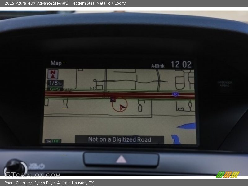 Modern Steel Metallic / Ebony 2019 Acura MDX Advance SH-AWD