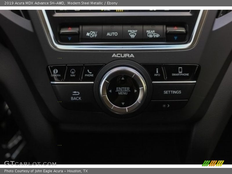 Modern Steel Metallic / Ebony 2019 Acura MDX Advance SH-AWD