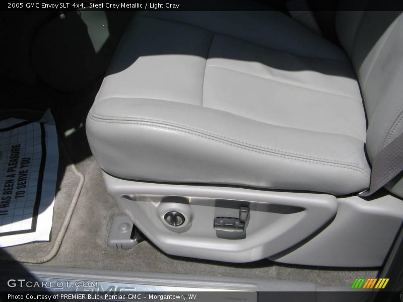 Steel Grey Metallic / Light Gray 2005 GMC Envoy SLT 4x4