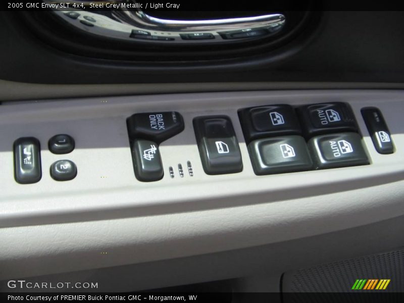 Steel Grey Metallic / Light Gray 2005 GMC Envoy SLT 4x4