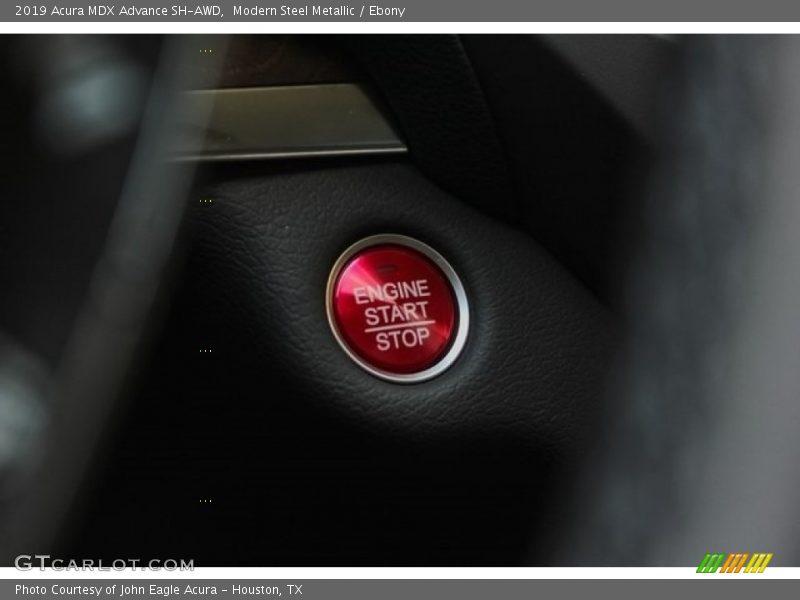 Modern Steel Metallic / Ebony 2019 Acura MDX Advance SH-AWD