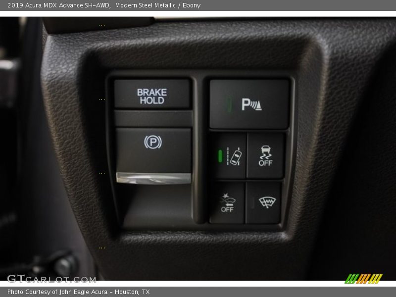 Modern Steel Metallic / Ebony 2019 Acura MDX Advance SH-AWD