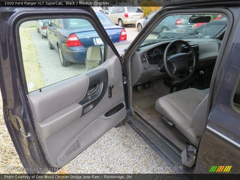 Black / Medium Graphite 2000 Ford Ranger XLT SuperCab