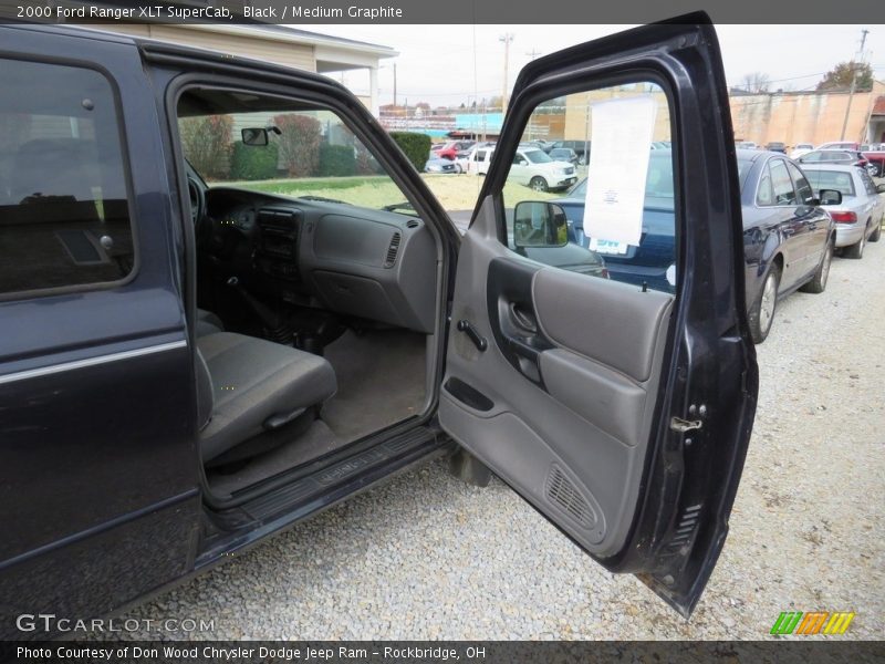 Black / Medium Graphite 2000 Ford Ranger XLT SuperCab