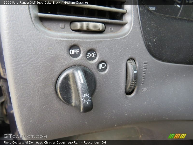 Black / Medium Graphite 2000 Ford Ranger XLT SuperCab