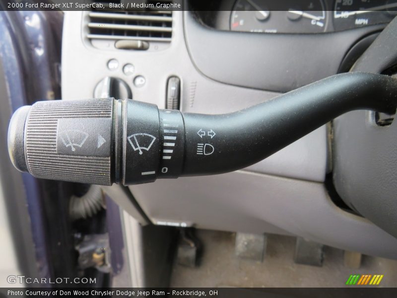 Black / Medium Graphite 2000 Ford Ranger XLT SuperCab