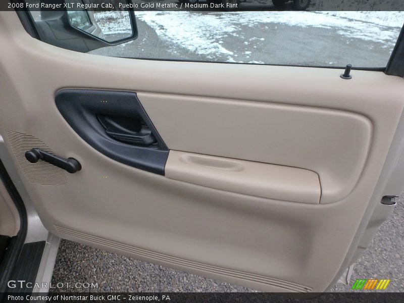 Pueblo Gold Metallic / Medium Dark Flint 2008 Ford Ranger XLT Regular Cab