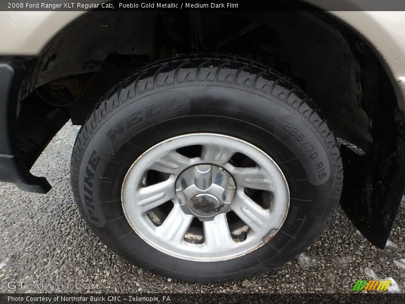 Pueblo Gold Metallic / Medium Dark Flint 2008 Ford Ranger XLT Regular Cab