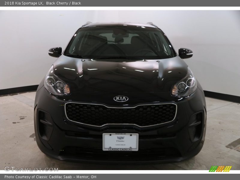 Black Cherry / Black 2018 Kia Sportage LX