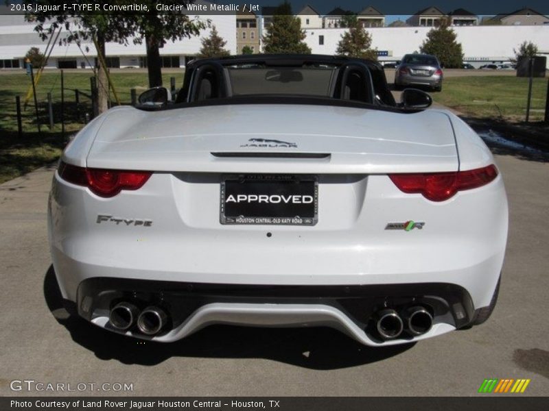 Glacier White Metallic / Jet 2016 Jaguar F-TYPE R Convertible