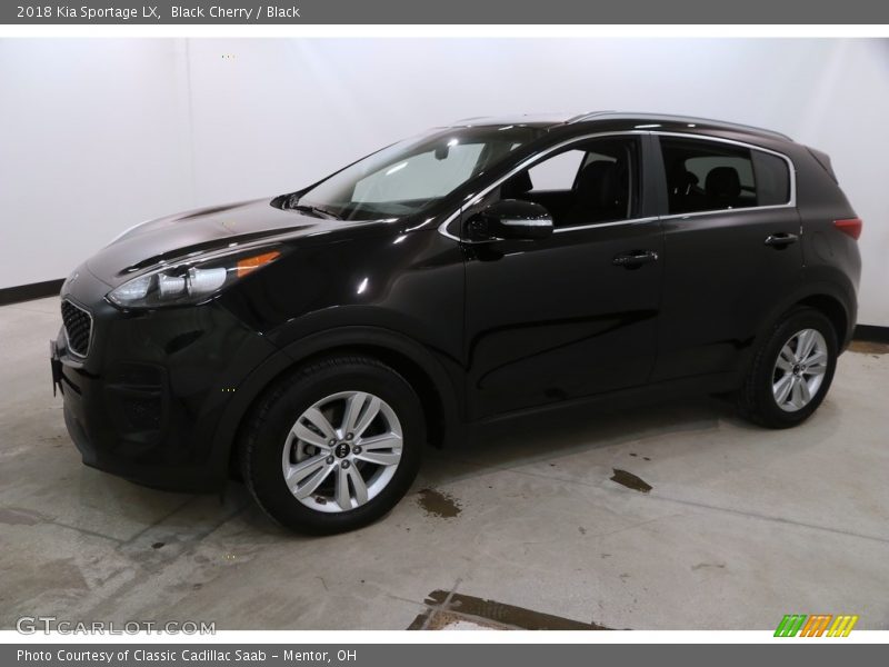Black Cherry / Black 2018 Kia Sportage LX