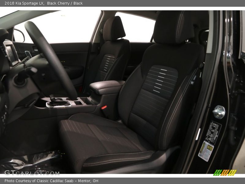 Black Cherry / Black 2018 Kia Sportage LX