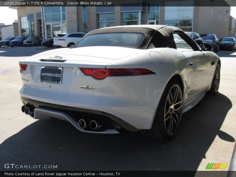 Glacier White Metallic / Jet 2016 Jaguar F-TYPE R Convertible