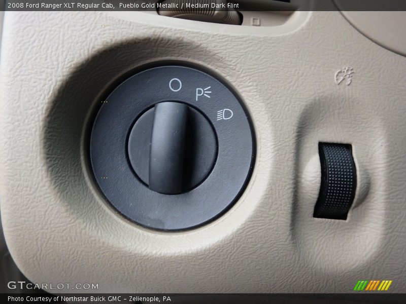 Pueblo Gold Metallic / Medium Dark Flint 2008 Ford Ranger XLT Regular Cab