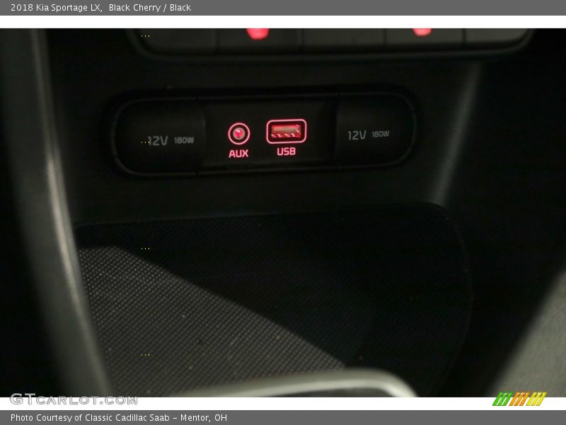 Black Cherry / Black 2018 Kia Sportage LX