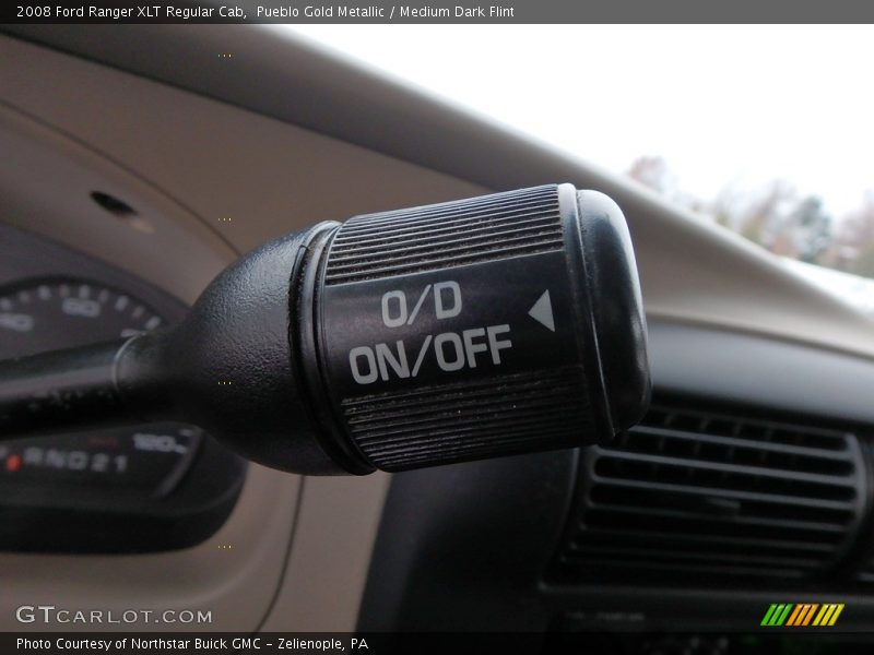 Pueblo Gold Metallic / Medium Dark Flint 2008 Ford Ranger XLT Regular Cab