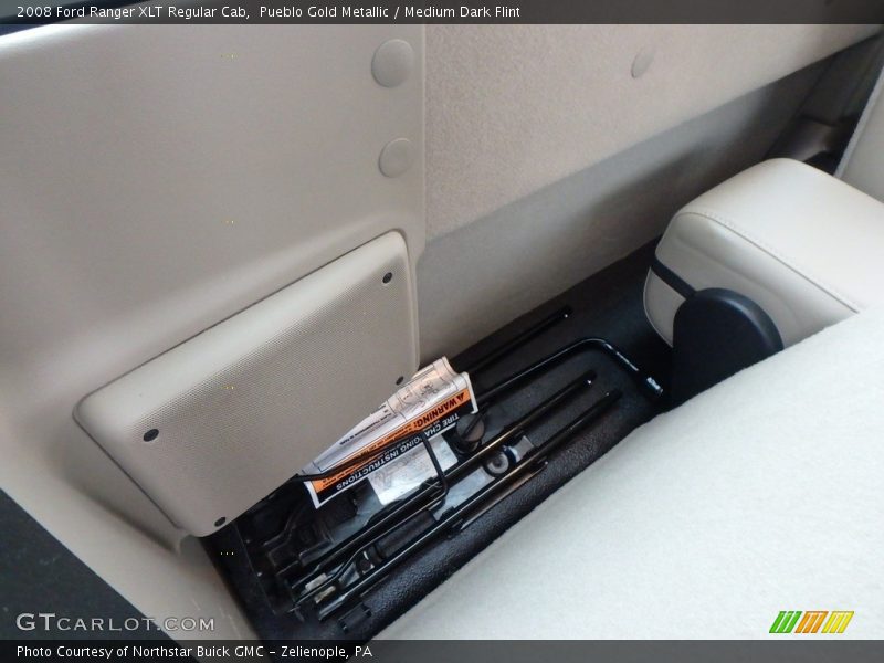 Pueblo Gold Metallic / Medium Dark Flint 2008 Ford Ranger XLT Regular Cab