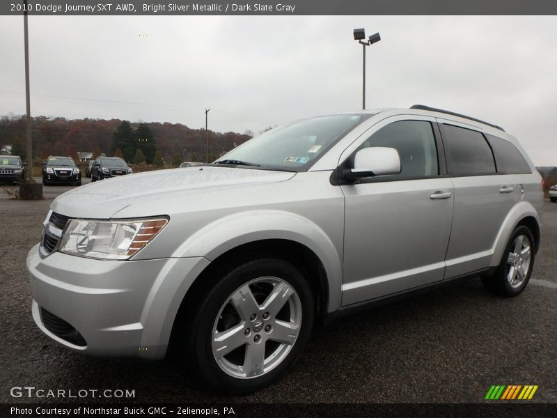 Bright Silver Metallic / Dark Slate Gray 2010 Dodge Journey SXT AWD