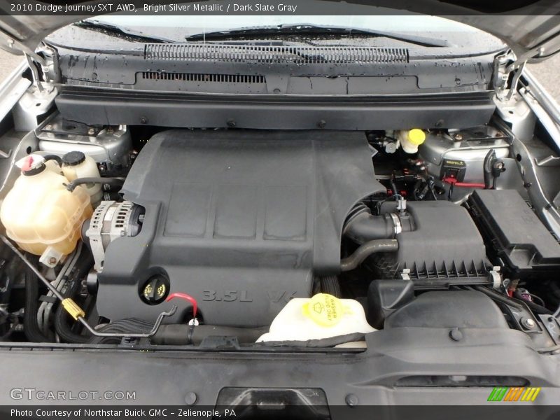Bright Silver Metallic / Dark Slate Gray 2010 Dodge Journey SXT AWD