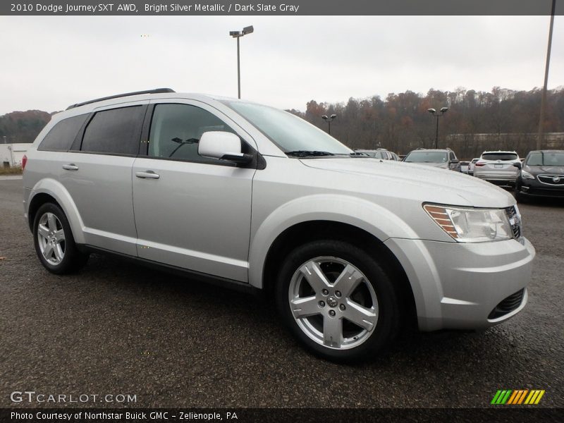 Bright Silver Metallic / Dark Slate Gray 2010 Dodge Journey SXT AWD
