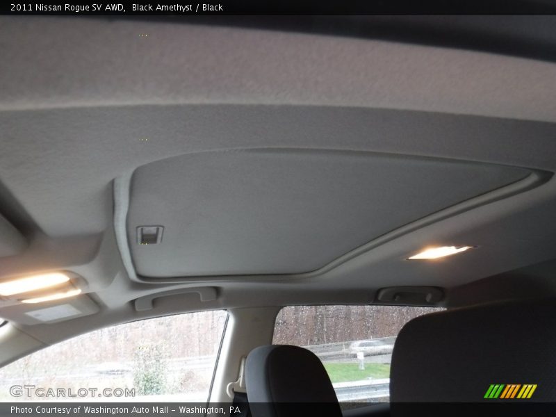 Black Amethyst / Black 2011 Nissan Rogue SV AWD