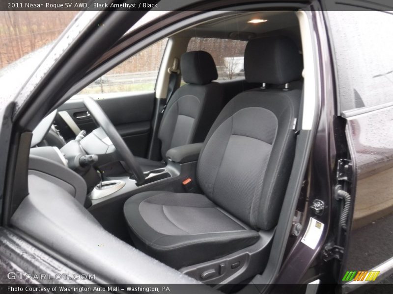 Black Amethyst / Black 2011 Nissan Rogue SV AWD
