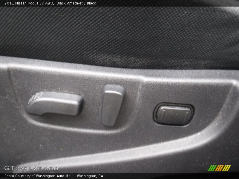Black Amethyst / Black 2011 Nissan Rogue SV AWD