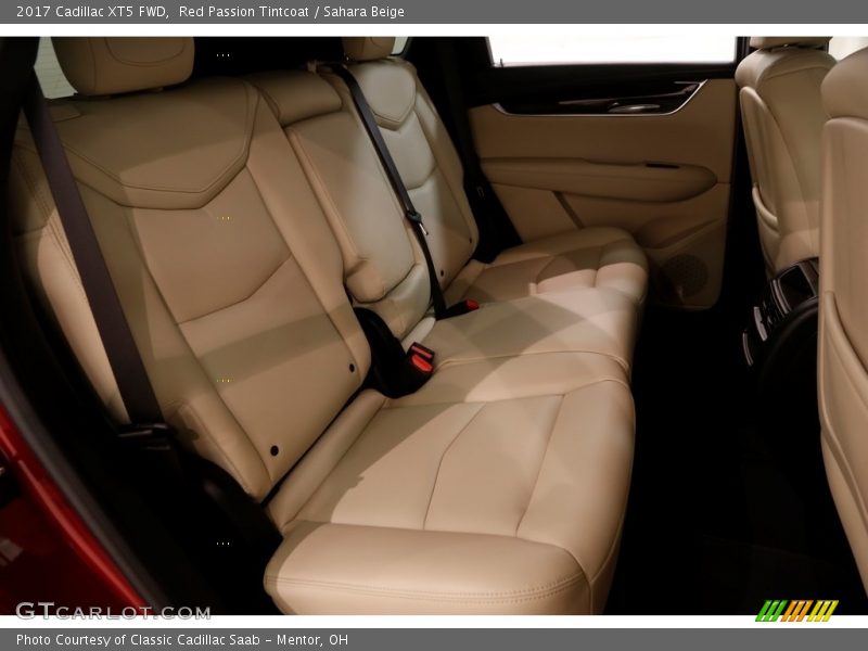 Red Passion Tintcoat / Sahara Beige 2017 Cadillac XT5 FWD