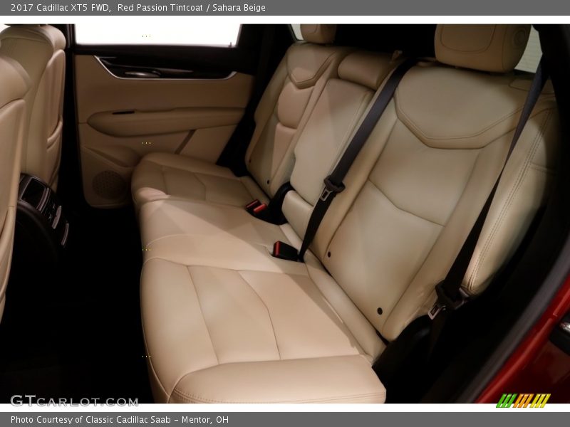Red Passion Tintcoat / Sahara Beige 2017 Cadillac XT5 FWD