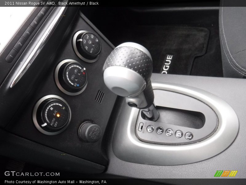 Black Amethyst / Black 2011 Nissan Rogue SV AWD