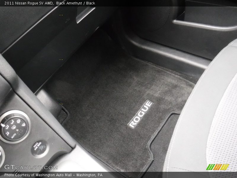 Black Amethyst / Black 2011 Nissan Rogue SV AWD