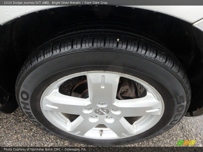 Bright Silver Metallic / Dark Slate Gray 2010 Dodge Journey SXT AWD