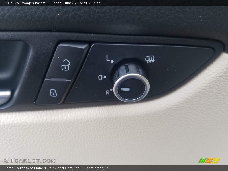 Black / Cornsilk Beige 2015 Volkswagen Passat SE Sedan