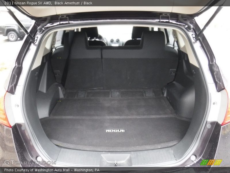 Black Amethyst / Black 2011 Nissan Rogue SV AWD