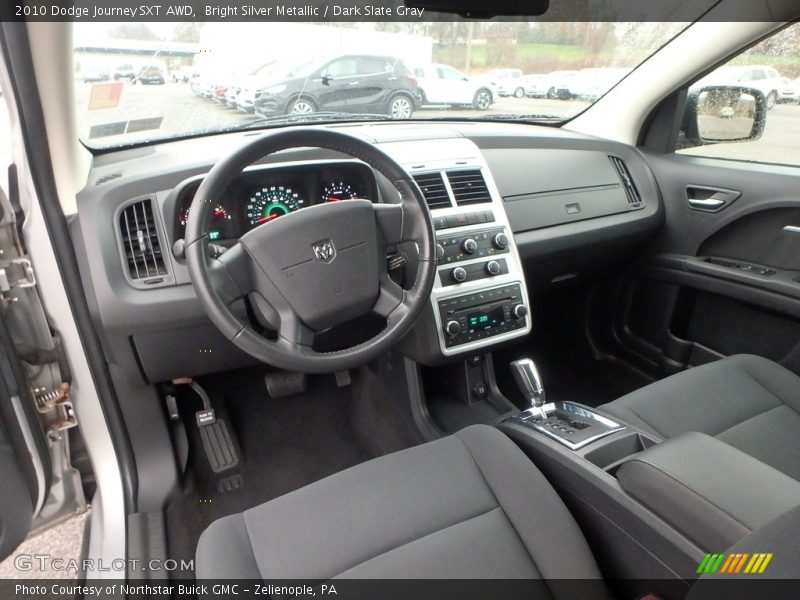 Bright Silver Metallic / Dark Slate Gray 2010 Dodge Journey SXT AWD