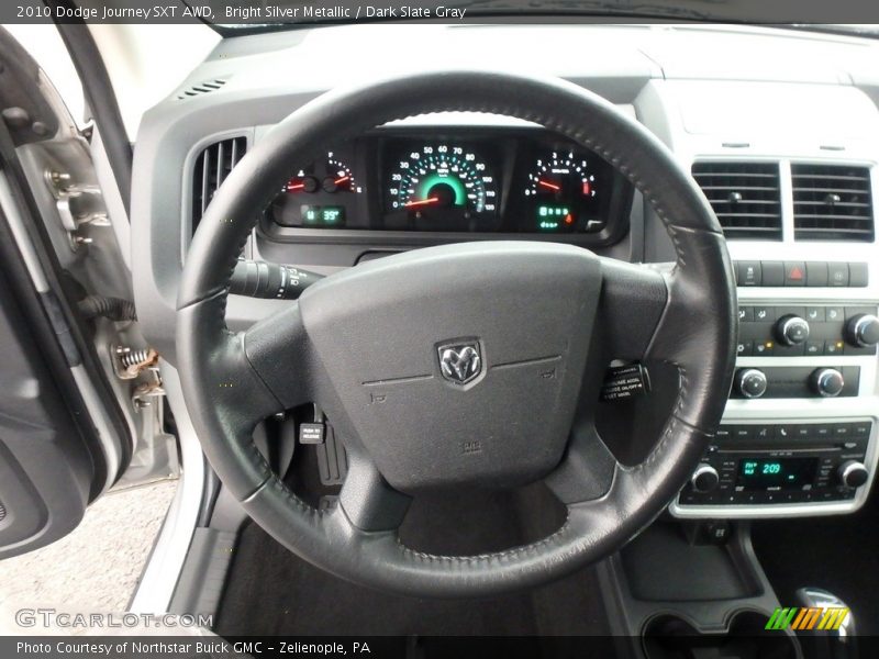 Bright Silver Metallic / Dark Slate Gray 2010 Dodge Journey SXT AWD