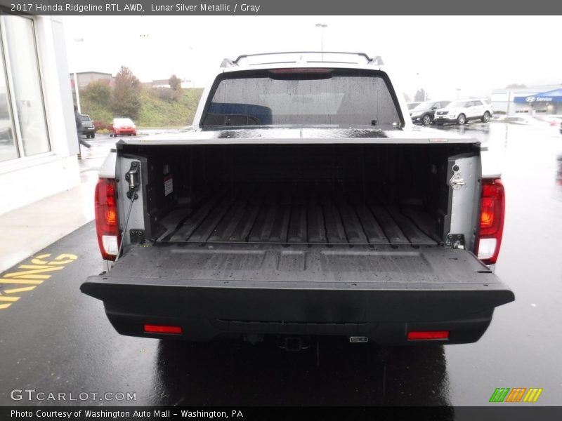 Lunar Silver Metallic / Gray 2017 Honda Ridgeline RTL AWD