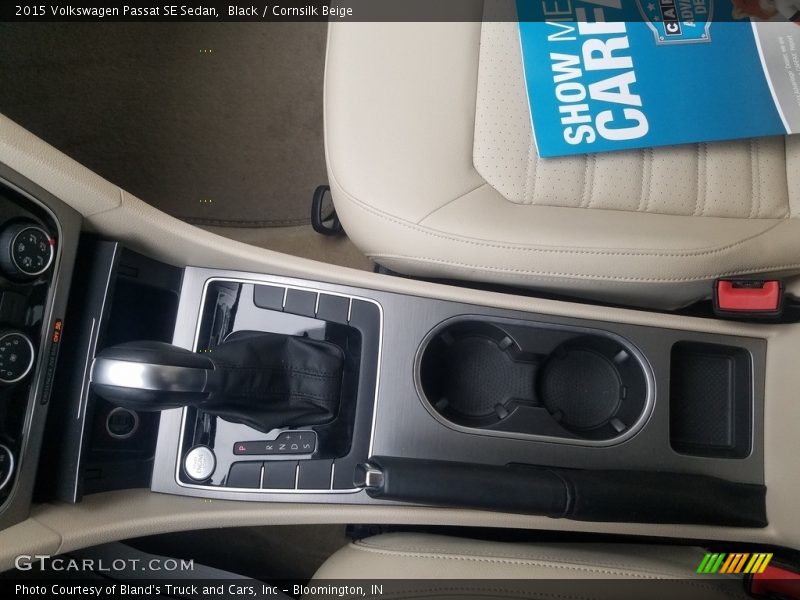 Black / Cornsilk Beige 2015 Volkswagen Passat SE Sedan