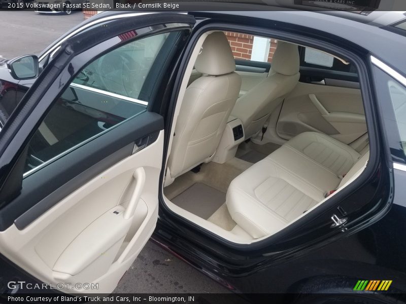 Black / Cornsilk Beige 2015 Volkswagen Passat SE Sedan