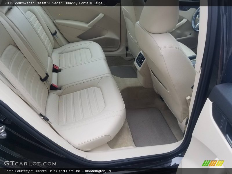Black / Cornsilk Beige 2015 Volkswagen Passat SE Sedan