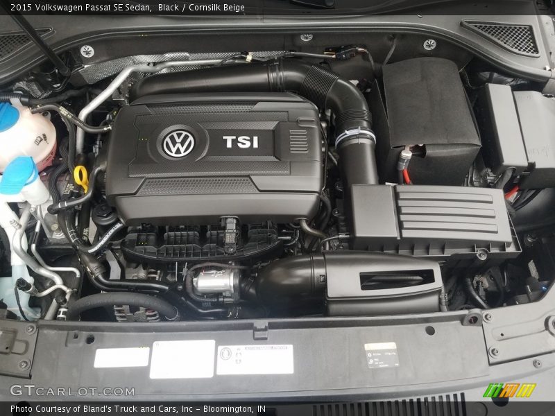 Black / Cornsilk Beige 2015 Volkswagen Passat SE Sedan