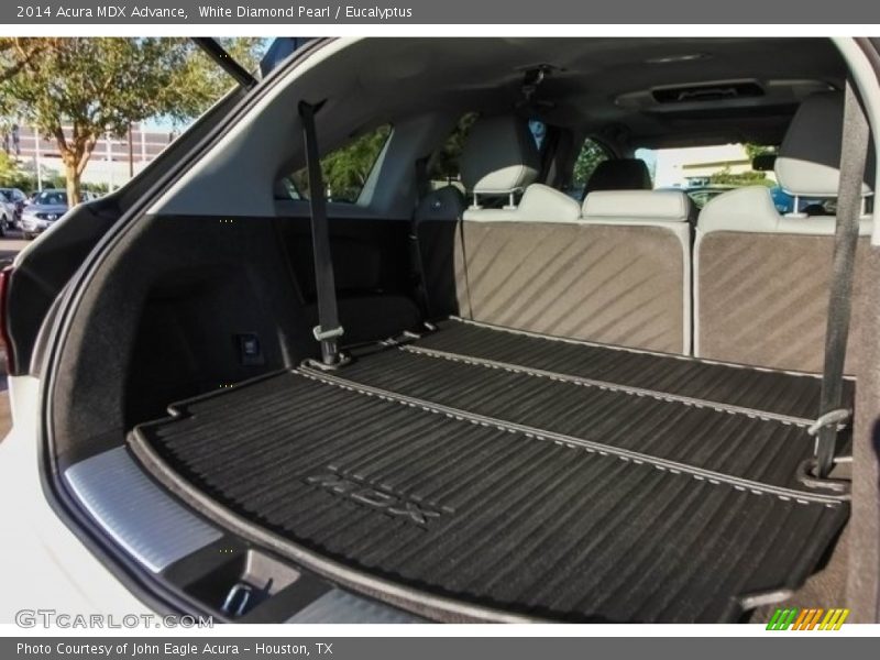 White Diamond Pearl / Eucalyptus 2014 Acura MDX Advance