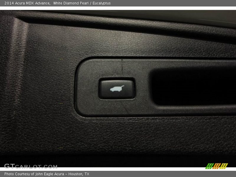 White Diamond Pearl / Eucalyptus 2014 Acura MDX Advance