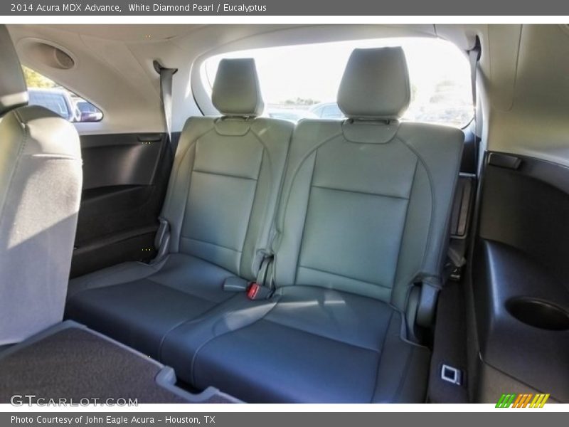 White Diamond Pearl / Eucalyptus 2014 Acura MDX Advance