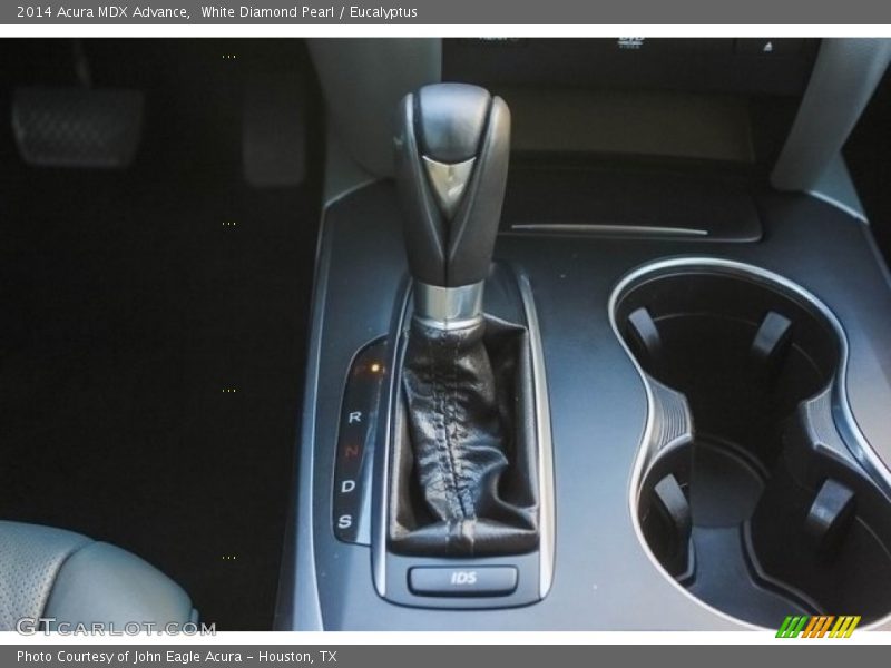White Diamond Pearl / Eucalyptus 2014 Acura MDX Advance