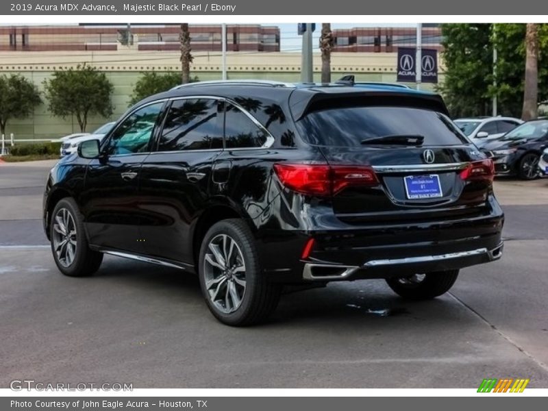 Majestic Black Pearl / Ebony 2019 Acura MDX Advance