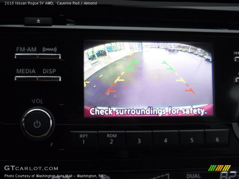 Cayenne Red / Almond 2016 Nissan Rogue SV AWD