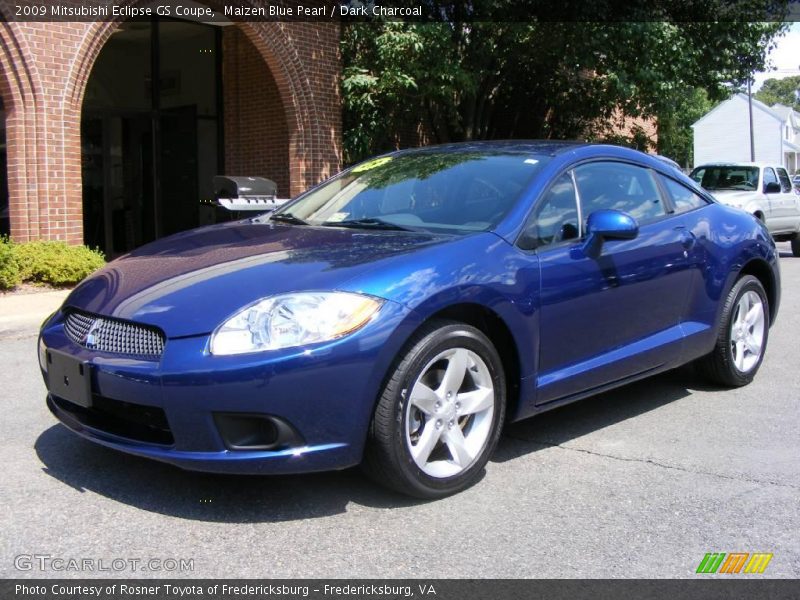 Maizen Blue Pearl / Dark Charcoal 2009 Mitsubishi Eclipse GS Coupe